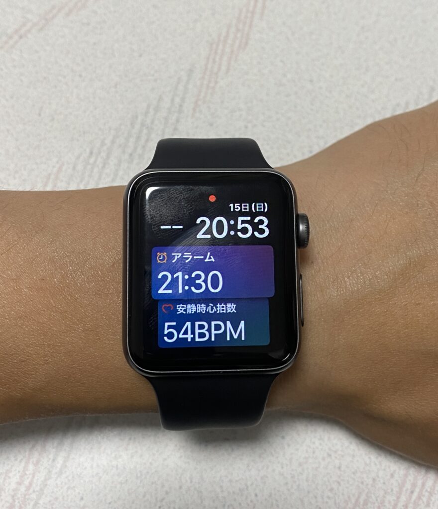 Apple Watch通常設定